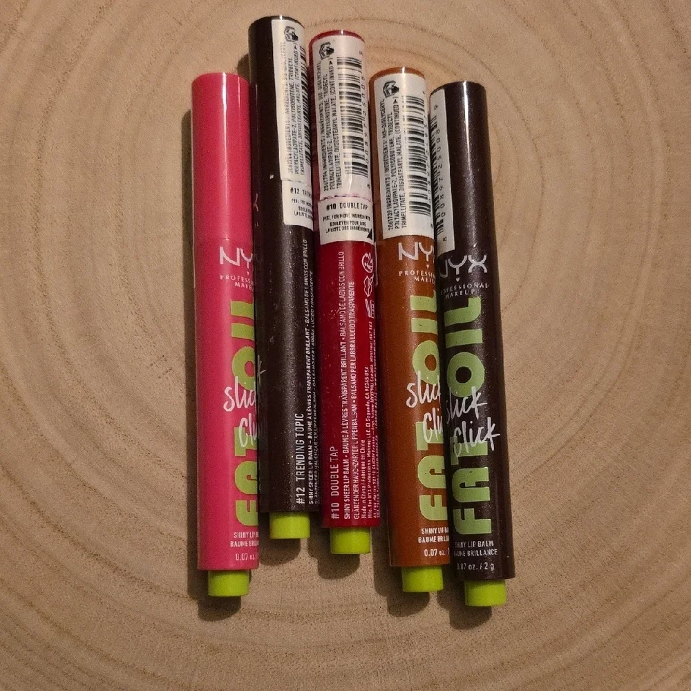 NYX Slick Click Fat Oil Professional Makeup, Shiney Lipbalm Collection, 5 - Picture 6 of 8